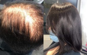 mesh hair transformation