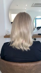 hair after colouring hair after colouring