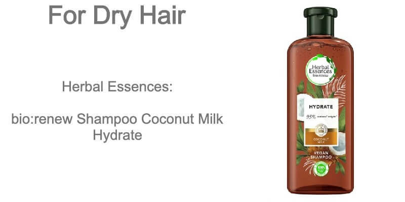 herbal essences coconut shampoo