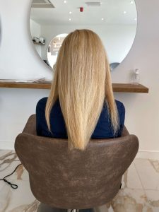 thicker hair with extensions